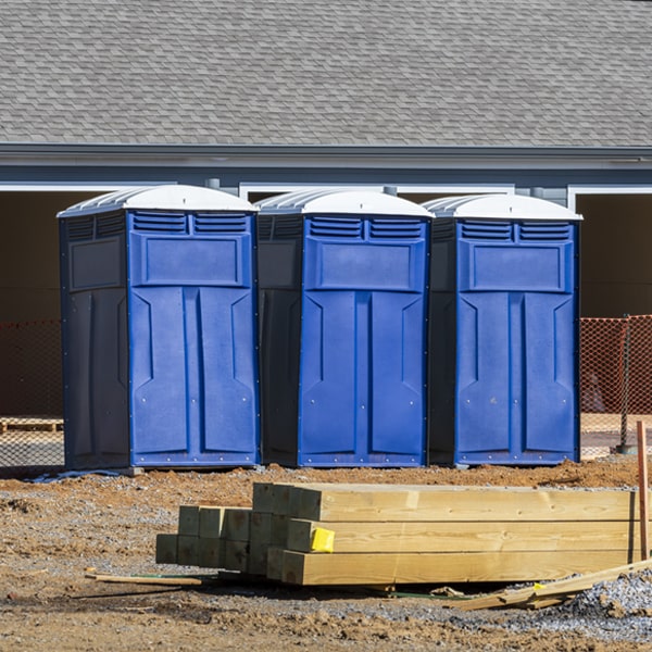 do you offer hand sanitizer dispensers inside the portable toilets in West Point